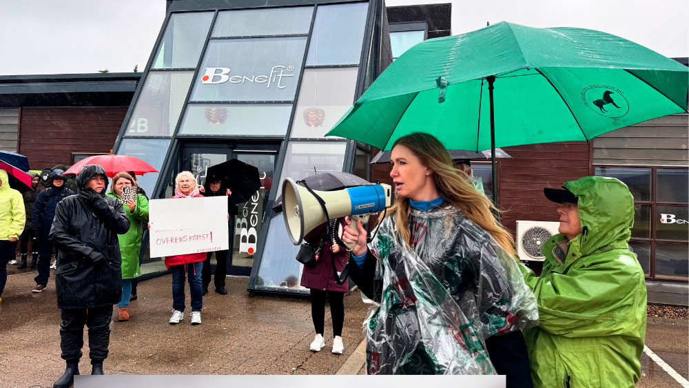 Billede til nyheden  “Vi står her, fordi vi ikke har mere at give”: stærk opbakning til strejkende fysioterapeuter i Frederikshavn